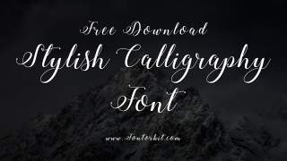 Stylish Calligraphy Fonts: A Designer’s Essential Tool