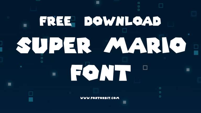 Super Mario Font: Capture The Fun And Nostalgia Of The Mario Universe