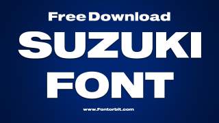Suzuki Font: Neue Helvetica Pro 93 Extended Black For Iconic Branding