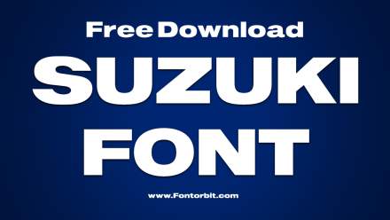Suzuki Font: Neue Helvetica Pro 93 Extended Black For Iconic Branding