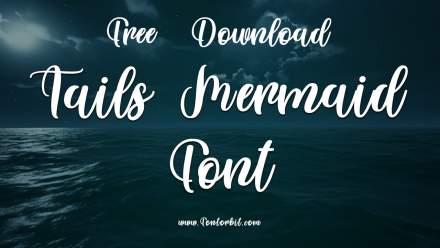 Tails Mermaid Font Discover The Perfect Typography Style
