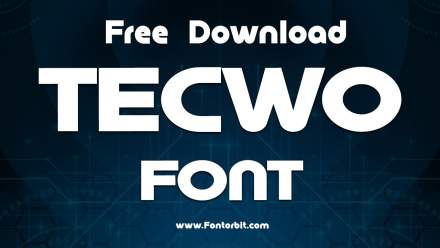 Tecwo Font A Modern Typeface For Creatives