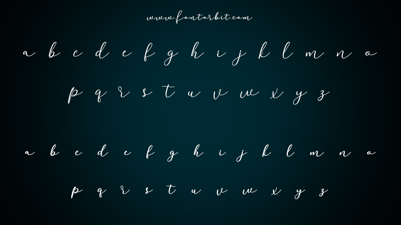The Darloune Font Family Includes