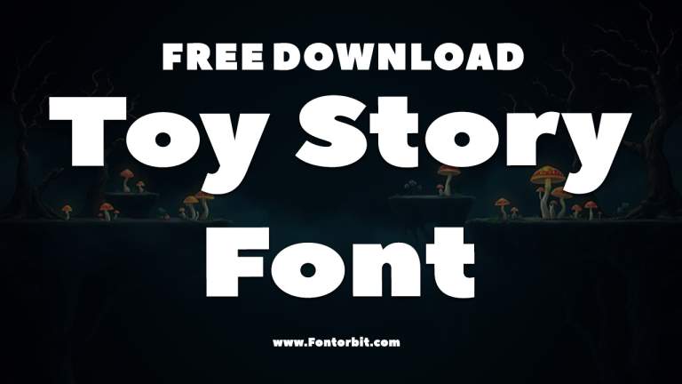 Bring Your Designs to Life with the Toy Story Font