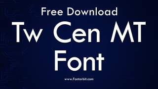 Tw Cen MT Font A Timeless Typeface