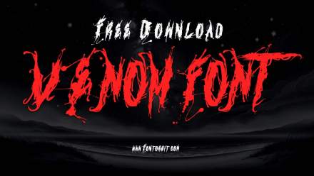 Discover The Impactful Venom Font For Standout Branding