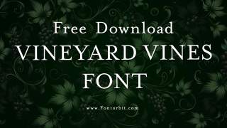 Vineyard Vines Font: A Modern Serif Typeface For Fashion And Lifestyle Branding