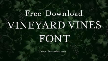 Vineyard Vines Font: A Modern Serif Typeface For Fashion And Lifestyle Branding