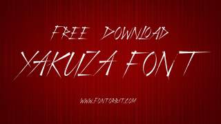 Yakuza Font: Perfect Typeface For Strong Visual Identity