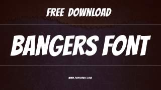 Bangers Font: Perfect For Playful And Impactful Designs