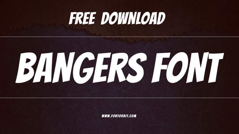 Bangers Font