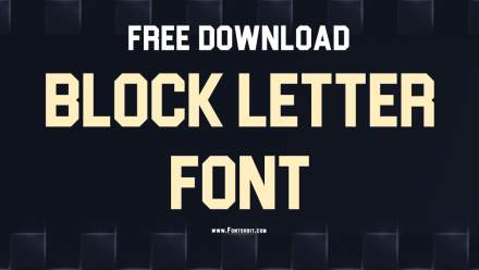 Blockletter Font: Perfect For Eye-Catching Typography