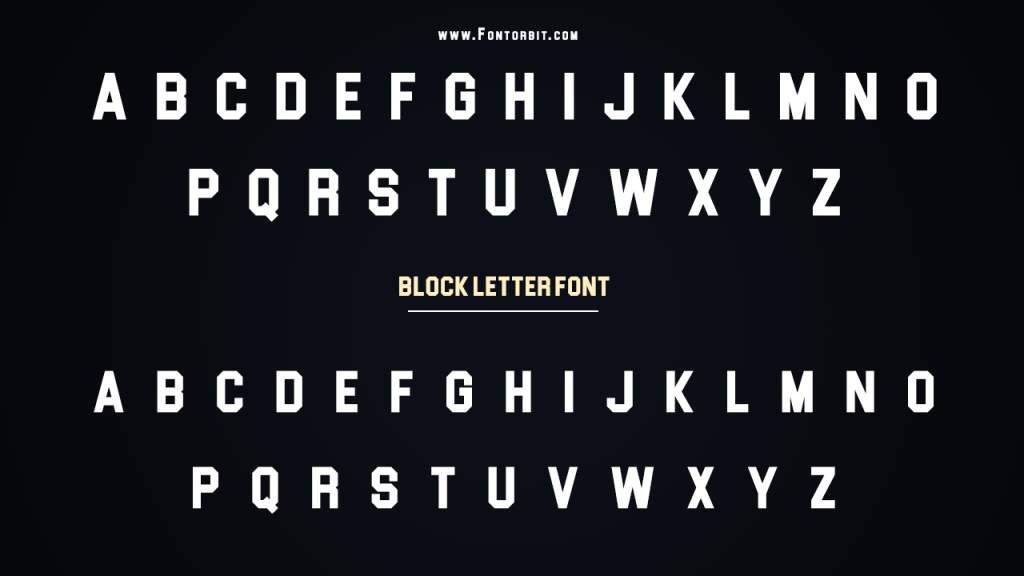 Blockletter Font Best Bold Typeface for Creative Designs