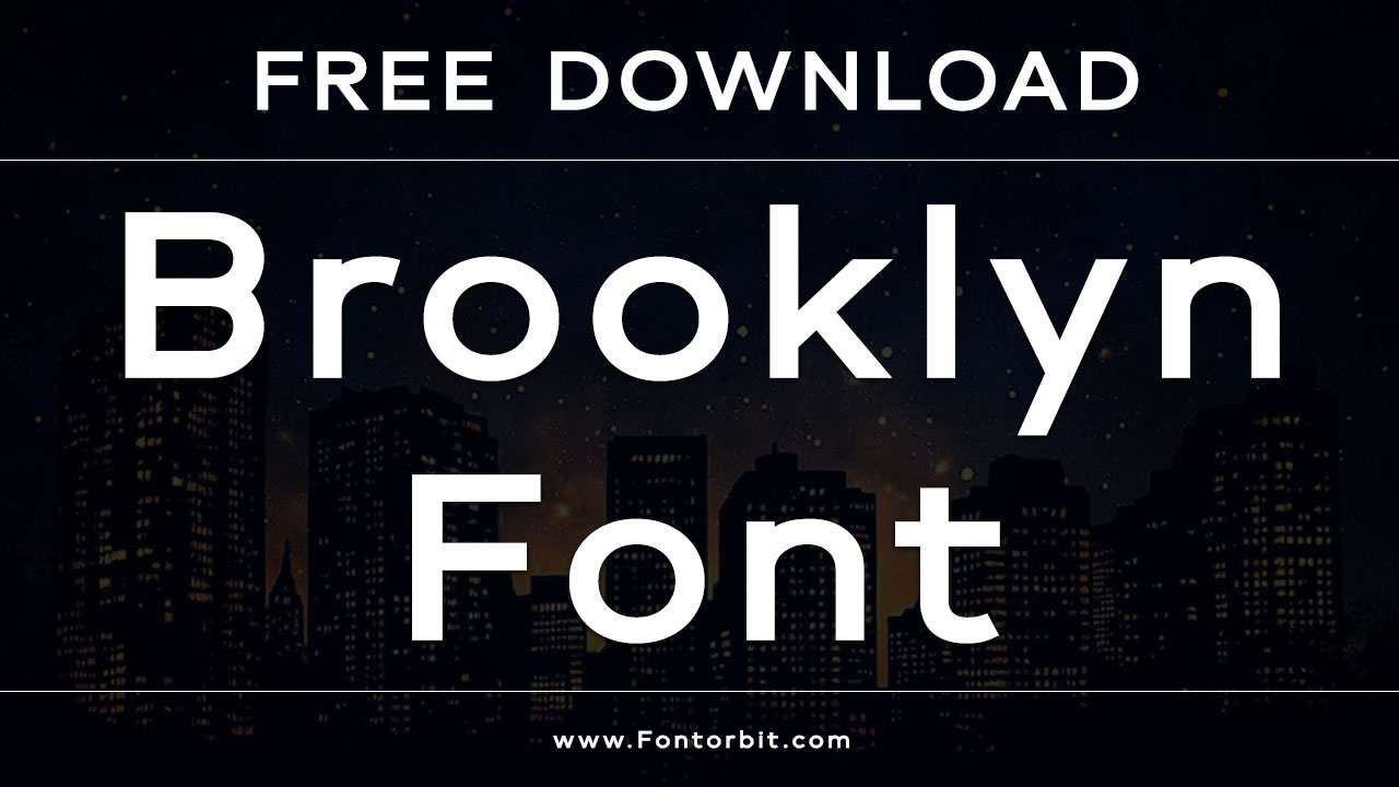 Brooklyn Font