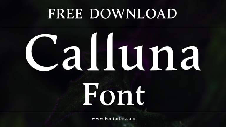 Calluna Font