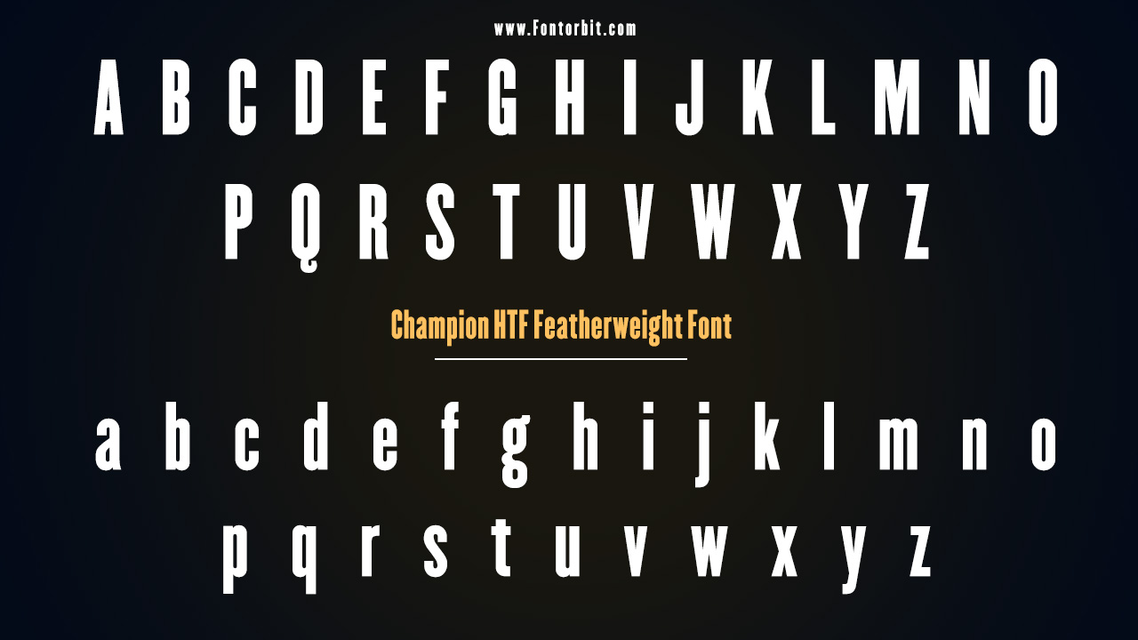 Champion HTF Featherweight Family Includes