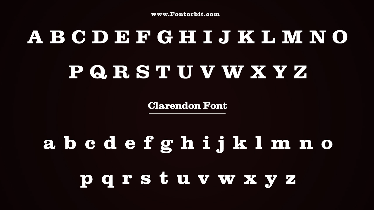 Clarendon Family Includes