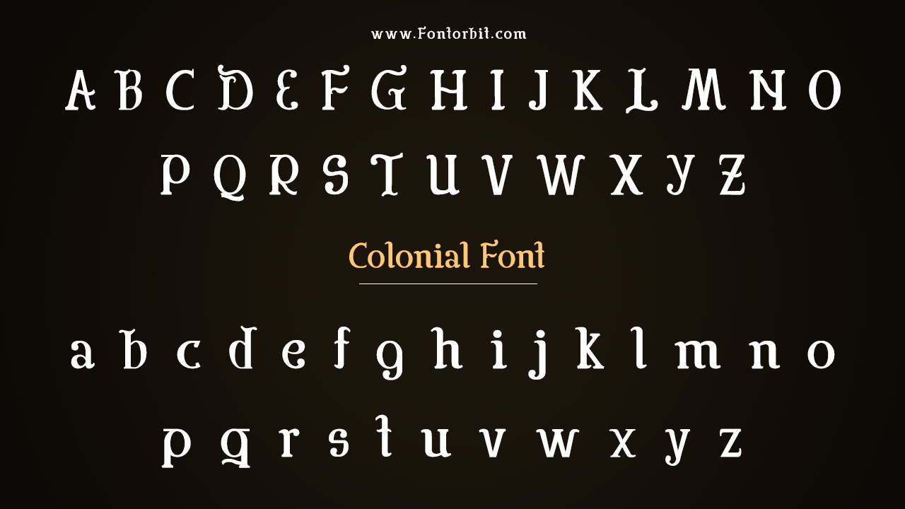Colonial Family Includes