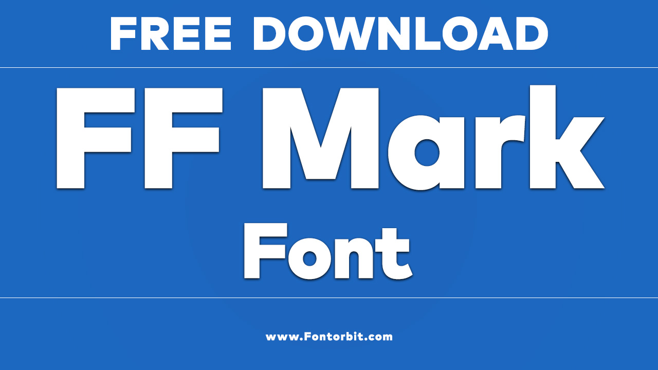 FF Mark Font