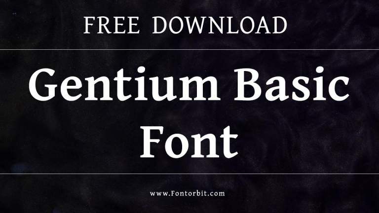Gentium Basic Font