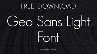 Geo Sans Light Font A Minimalist Typography Choice