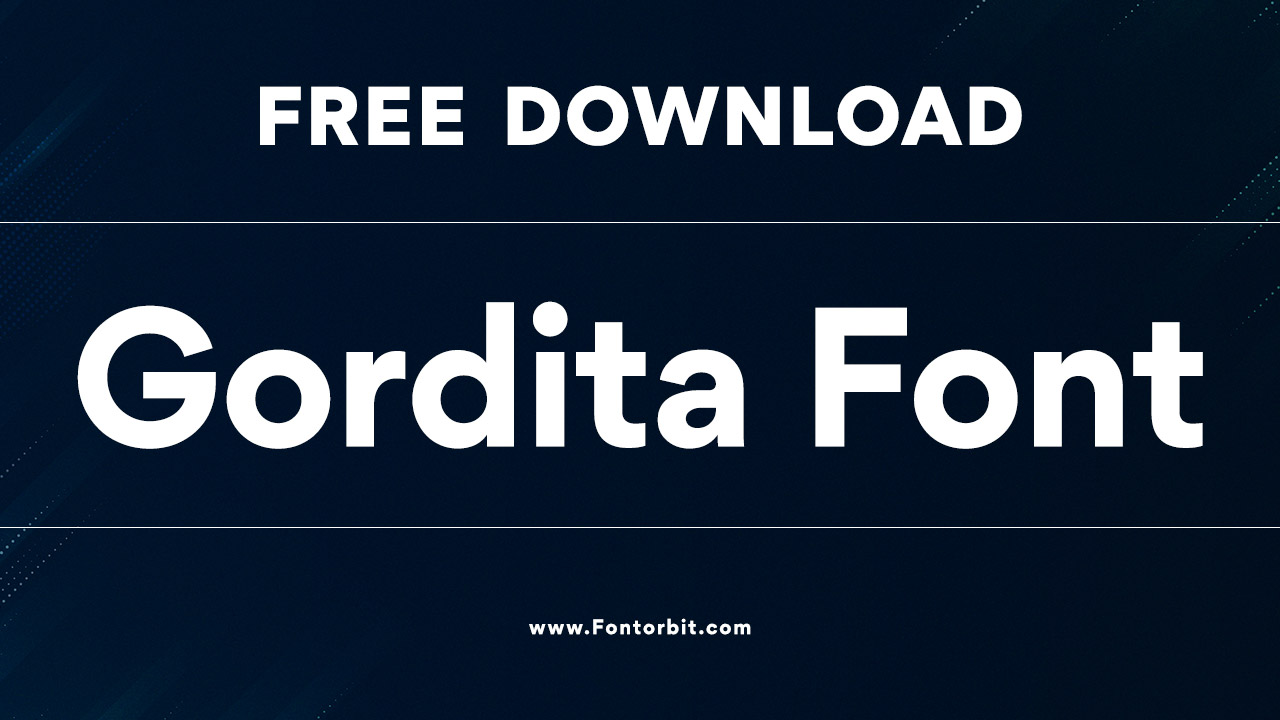 Gordita Font