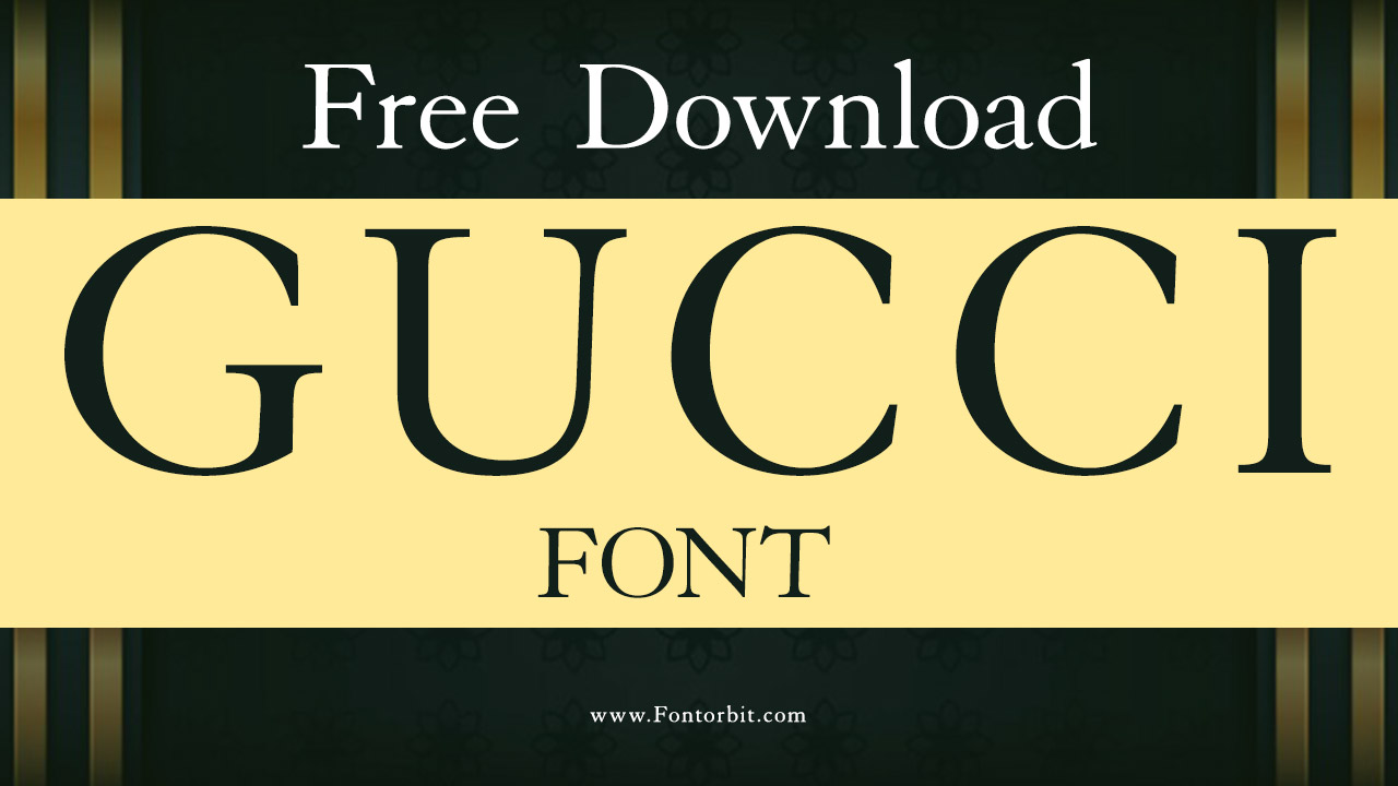 Gucci Font