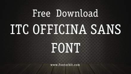 Discover ITC Officina Sans Font For Clean Typography