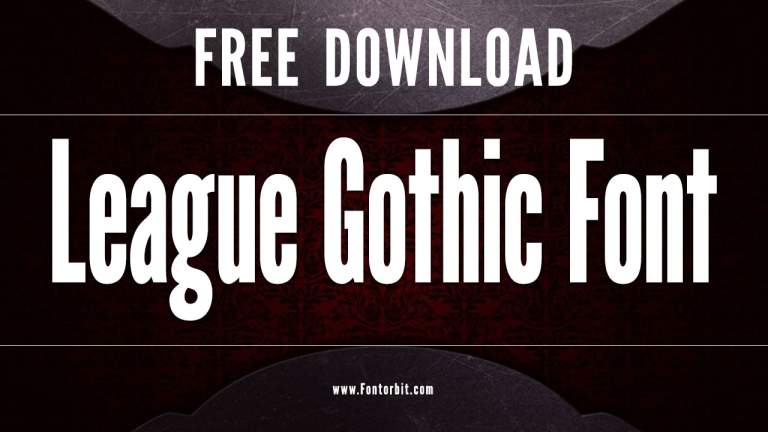 League Gothic Font