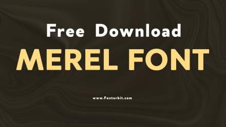 Discover Merel Font: Modern Style for Timeless Designs