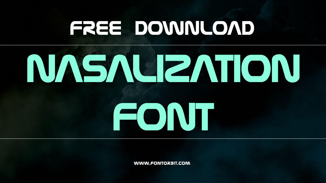 Nasalization Font