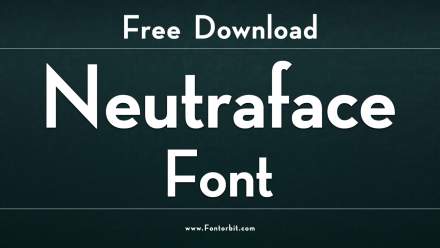 Neutraface Font A Timeless Design For Every Project