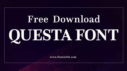 Discover The Beauty Of Questa Font