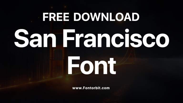 Explore The Elegance Of San Francisco Font
