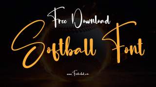Download Softball Font | Stylish Sports Typography