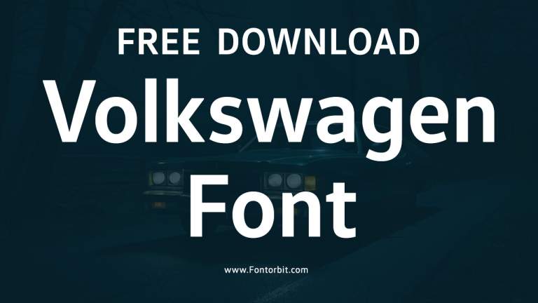 How To Use Volkswagen Font In Your Designs