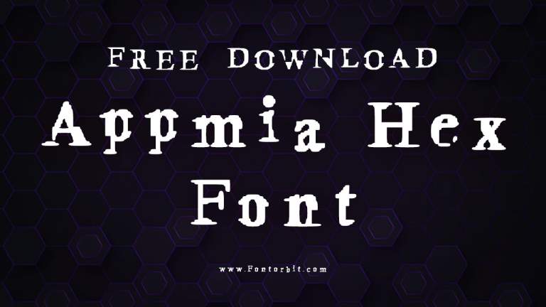 Appmia HEX Font: A Stylish Addition to Your Design