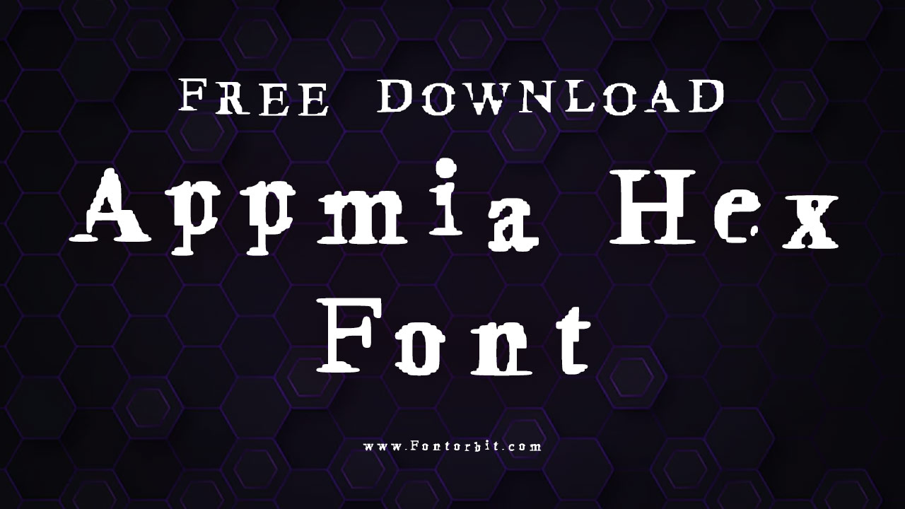 Appmia Hex Font