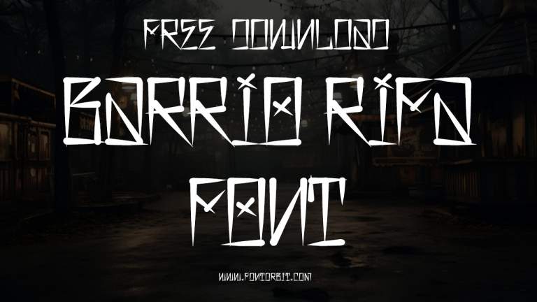 Discover the Beauty of Barrio Rifa Font for Design
