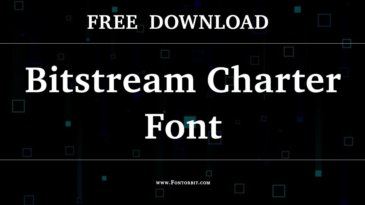 Bitstream Charter Font