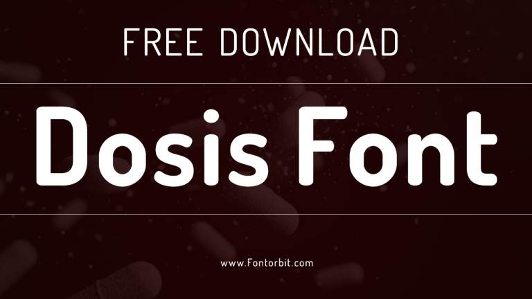 Dosis Font