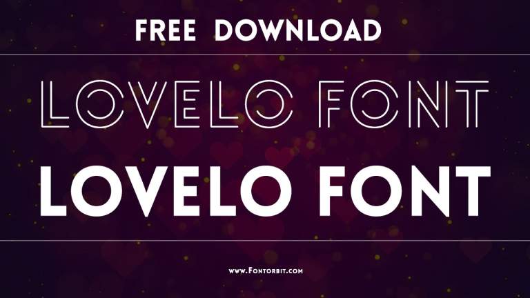 Lovelo Font