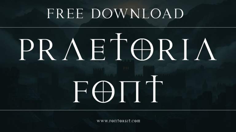 Praetoria Font: A Modern Typeface For Your Designs