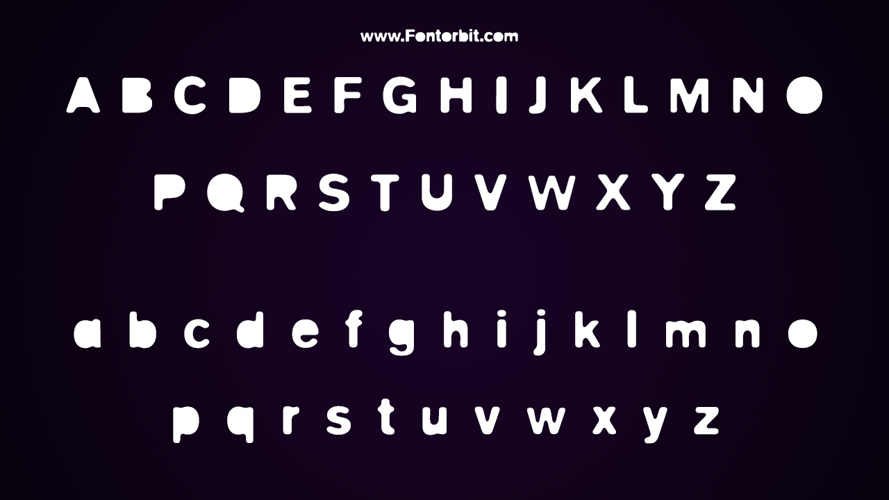 Type Of the Blitz Font (Font Family)