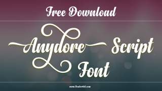 Anydore Script Font | For Creative Designs