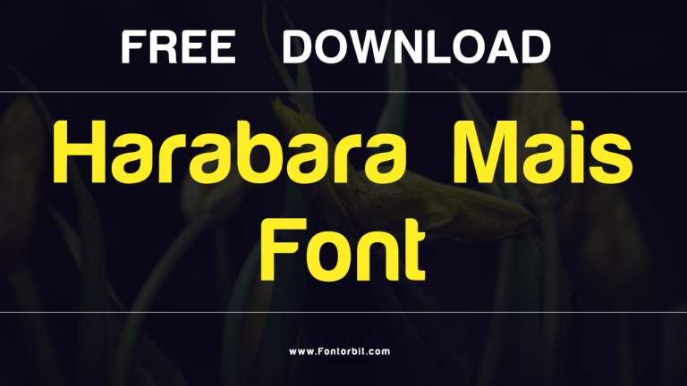 Harabara Mais Font: A Stylish And Versatile Font Choice
