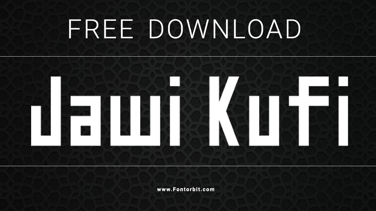 Jawi Kufi Font