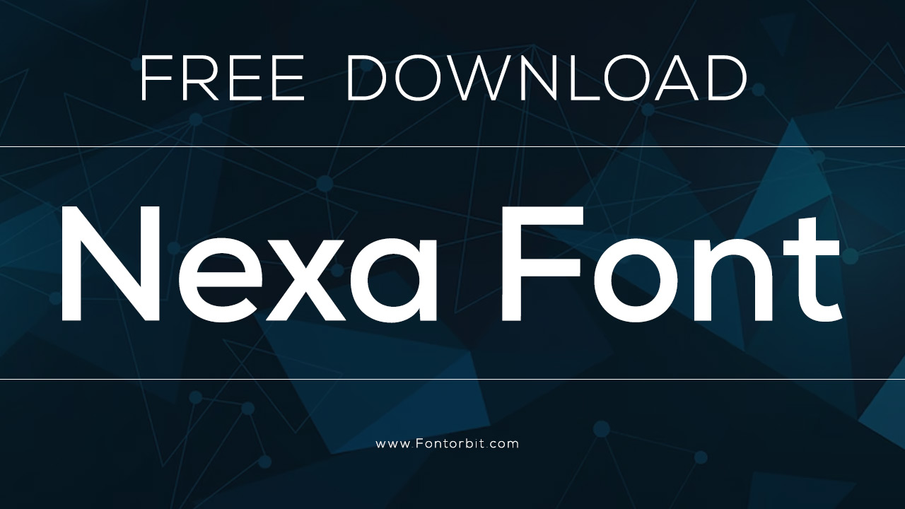 Nexa Font