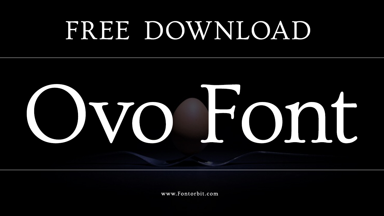 Ovo Font
