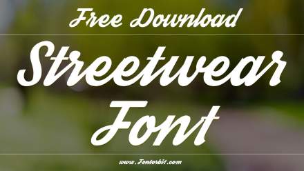 Streetwear Font – A Bold Typeface Inspired By Urban Culture